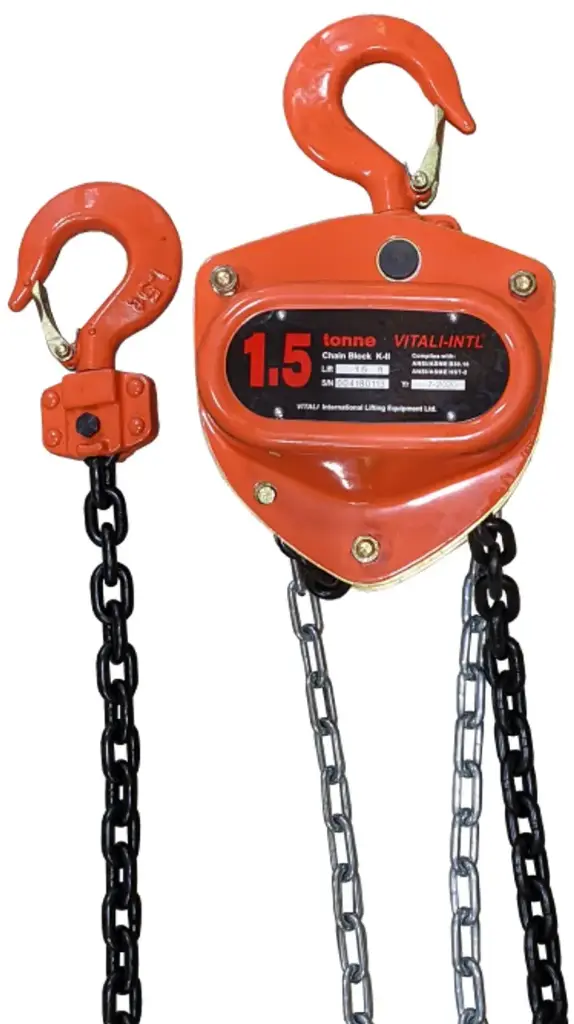 Chain Hoist 1.5 Ton Manual