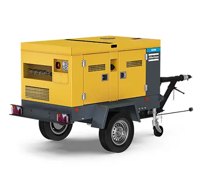 Diesel Air Compressor 250 CFM - Atlas Copco