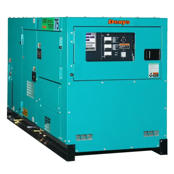 Diesel Power Generator 75kva 3 phase Silent - Denyo
