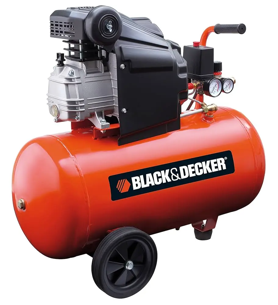Electric Air Compressor 200 LTR Single Phase - Balck & Decker