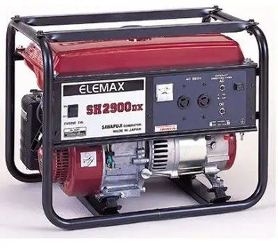 Petrol Power Generator 2.4kv ( SH2900 ) - Elemax Honda