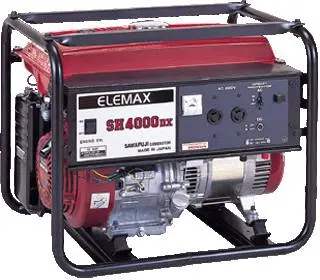 Petrol Power Generator 3.7kv ( SH4000 ) - Elemax Honda