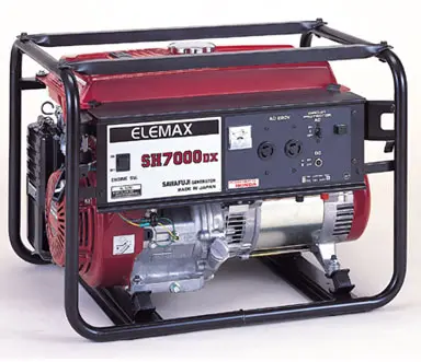 Petrol Power Generator 6.2kv ( SH7000 ) - Elemax Honda